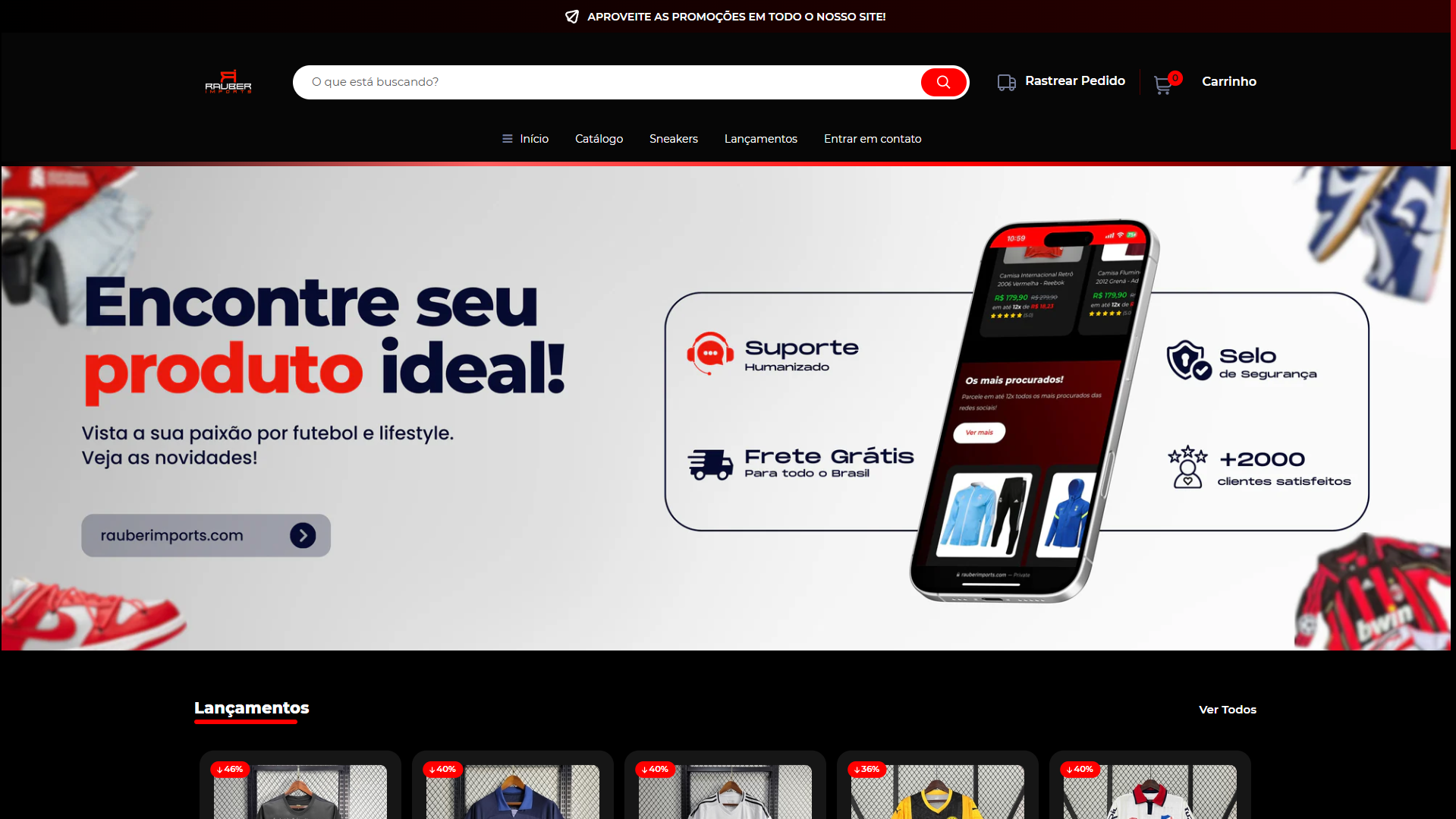 E-commerce Rauber Imports